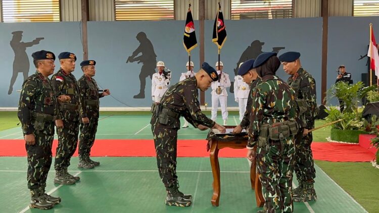 Resmi Berganti, Danmen I Gegana dan Danmen I Pelopor Pasukan Brimob I Diserahterimakan