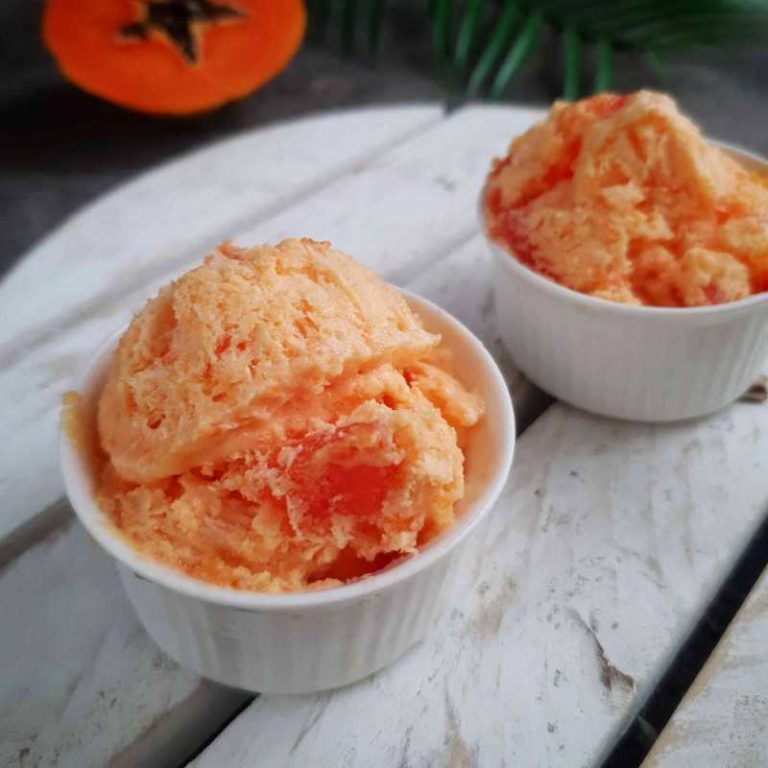 Resep Mudah Sorbet Pepaya Segar, Cocok Dihidangkan Saat Cuaca Panas